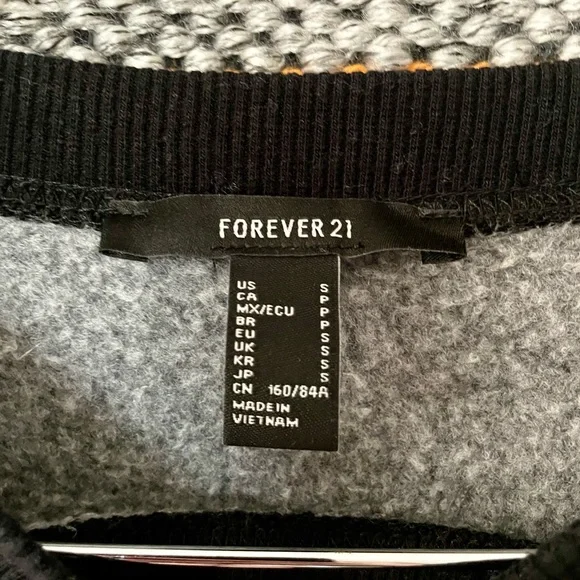 Forever 21 “Brooklyn State of Mind” Crop Top Sweater. - Picture 15 of 15